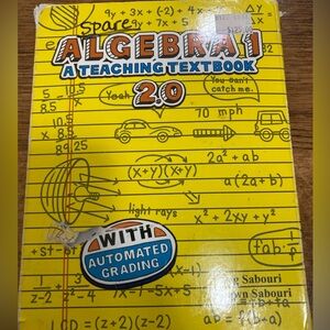 INDIVIDUAL Teaching Textbook Algebra 1 2.0 Auto Grading Replacement CD Discs